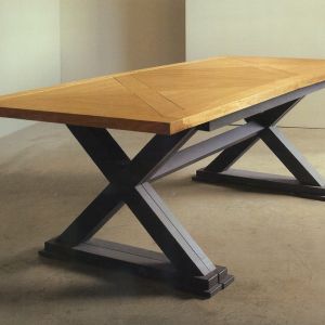 MESA DE COMEDOR EXT. EN ROBLE