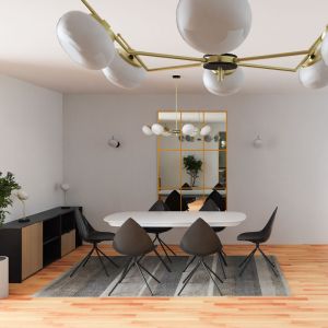 LÁMPARA DE TECHO con 3 LUCES