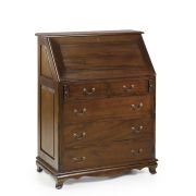 Cómoda escritorio en madera de caoba