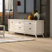 MUEBLE TV CON 1 PTA. Y 4 CAJ.