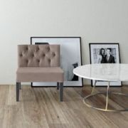 MESA DE CENTRO REDONDA MARMOL