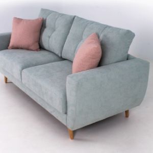 SOFÁ TRES PLAZAS 2M. TELA INCLUÍDA