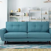 SOFÁ TRES PLAZAS 2M. TELA INCLUÍDA