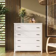 CÓMODA CON 4 CAJONES