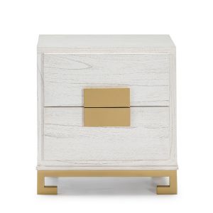 MESITA DE NOCHE CON DOS CAJONES