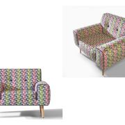 SOFÁ DOS PLAZAS 185cm.