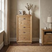 Chifonier con 6 cajones en madera de Mindi