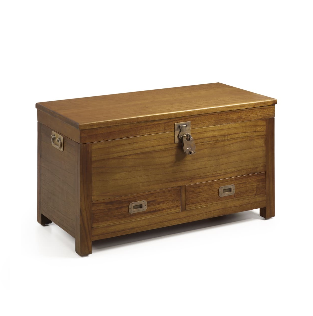 MESA DE CENTRO BAÚL CON 2 CAJ.