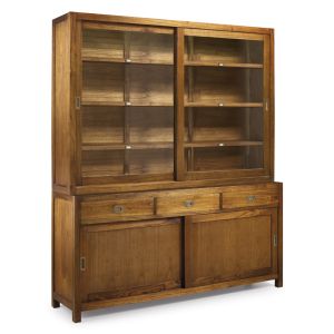 VITRINA/APARADOR 2 PTAS CORRED. Y 3 CAJ.