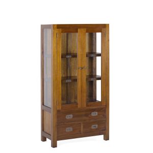 VITRINA 2 PTAS. Y 3 CAJ.