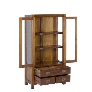 VITRINA 2 PTAS. Y 3 CAJ.