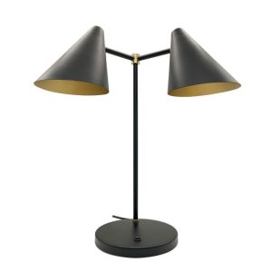 LAMPARA DE MESA DOBLE