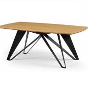 MESA DE COMEDOR RECTANGULAR CRISTAL