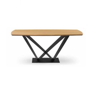 MESA DE COMEDOR RECTANGULAR CRISTAL