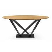 MESA DE COMEDOR RECTANGULAR CRISTAL