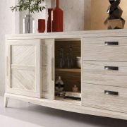 APARADOR CON 2 PTAS. CORREDERAS + 3 CAJ.