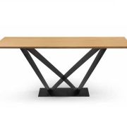 MESA DE COMEDOR RECTANGULAR CRISTAL