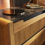 MESITA DE NOCHE CON DOS CAJONES