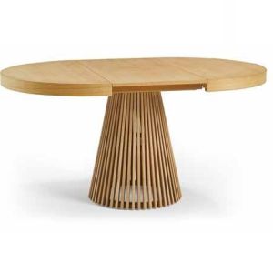 MESA DE COMEDOR REDONDA EXTENSIBLE