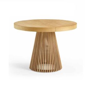 MESA DE COMEDOR REDONDA EXTENSIBLE