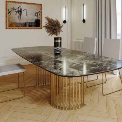 MESA DE COMEDOR PORCELÁNICO