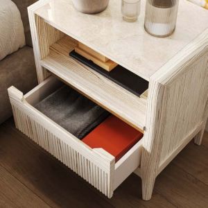 MESITA DE NOCHE CON 1 HUECO + UN CAJÓN