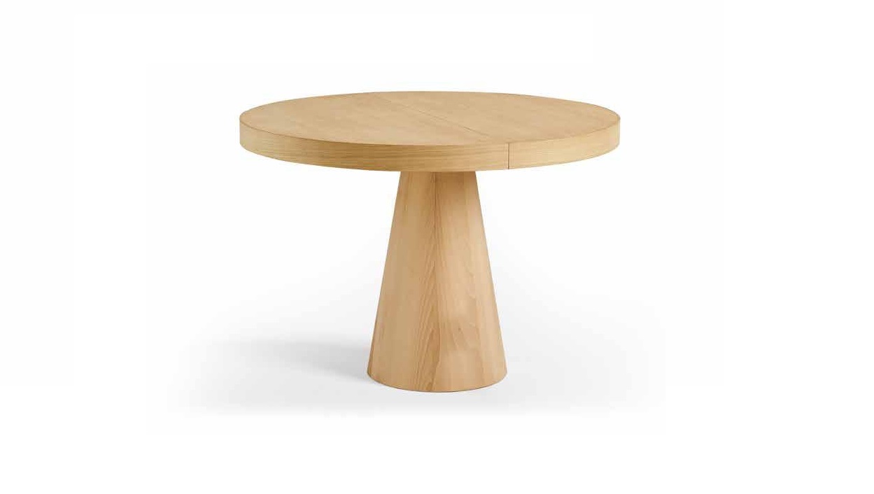 MESA DE COMEDOR EXT. REDONDA PIE CENTRAL