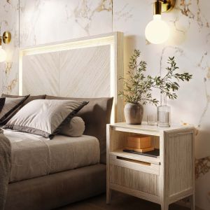 MESITA DE NOCHE CON 1 HUECO + UN CAJÓN