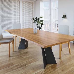 MESA DE COMEDOR RECTANGULAR EXTENSIBLE