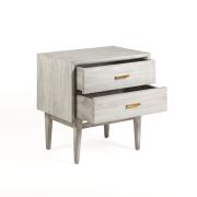 MESITA DE NOCHE CON DOS CAJÓNES