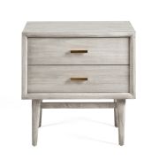 MESITA DE NOCHE CON DOS CAJÓNES