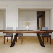 MESA DE COMEDOR RECTANGULAR EXTENSIBLE