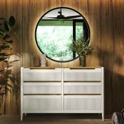 CÓMODA GRANDE CON 6 CAJONES