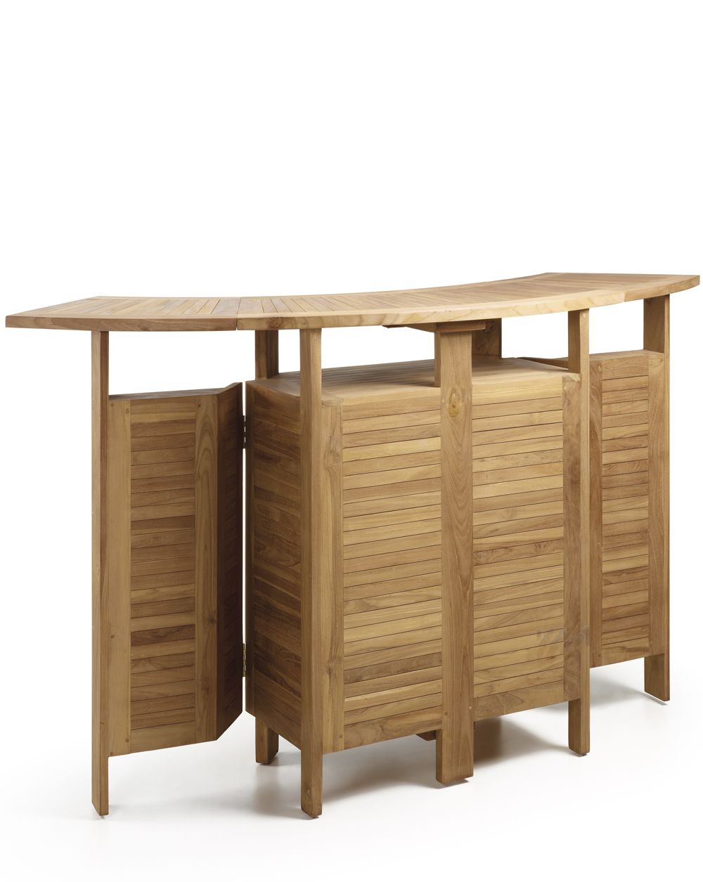 Mueble bar extensible en Teka