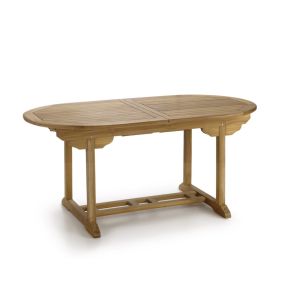 MESA DE COMEDOR OVALADA EXTENSIBLE