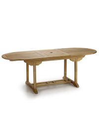 MESA DE COMEDOR OVALADA EXTENSIBLE