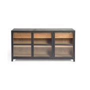 APARADOR CON 3 PTAS. Y 3 CAJ.