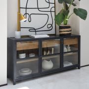 APARADOR CON 3 PTAS. Y 3 CAJ.