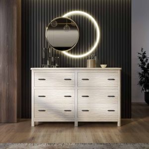 CÓMODA CON 6 CAJONES