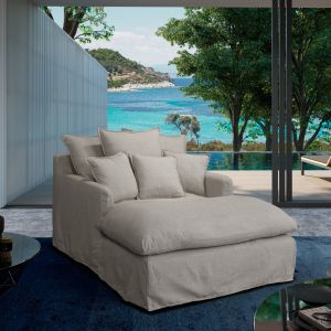 CHAISELONGUE DESENFUNDABLE 1 PLAZA