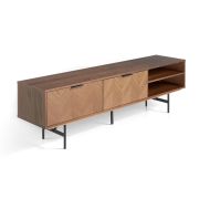 MUEBLE TV CON DOS CAJONES