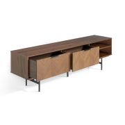 MUEBLE TV CON DOS CAJONES