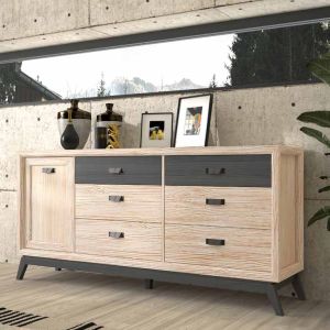 APARADOR CON 1 PTA. Y 6 CAJ.PANORAMA RESTAURANT &…