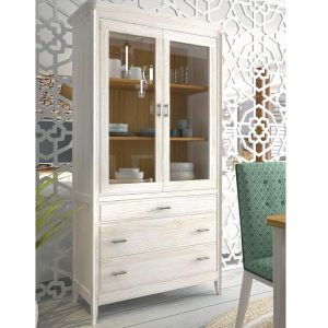 VITRINA ALACENA CON 2 PTAS. Y 3 CAJ.