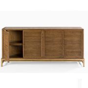 APARADOR ROBLE Y METAL