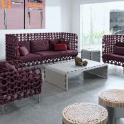 SOFÁ 2 PLAZAS CABARET RESPALDO ALTO