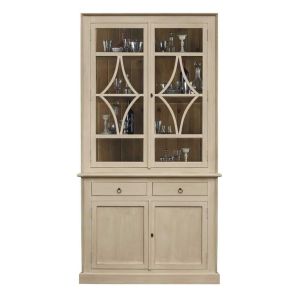 VITRINA ALACENA CON 4 PTAS. Y 2 CAJ.