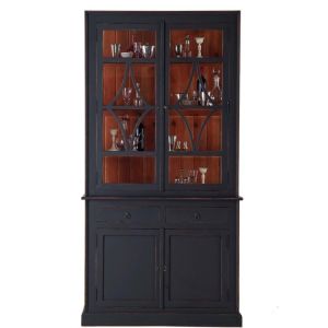 VITRINA ALACENA CON 4 PTAS. Y 2 CAJ.