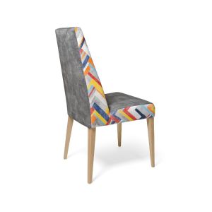 SILLA TAPIZADA DOS BOTONES