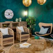 MESA DE CENTRO RATAN SINTÉTICO